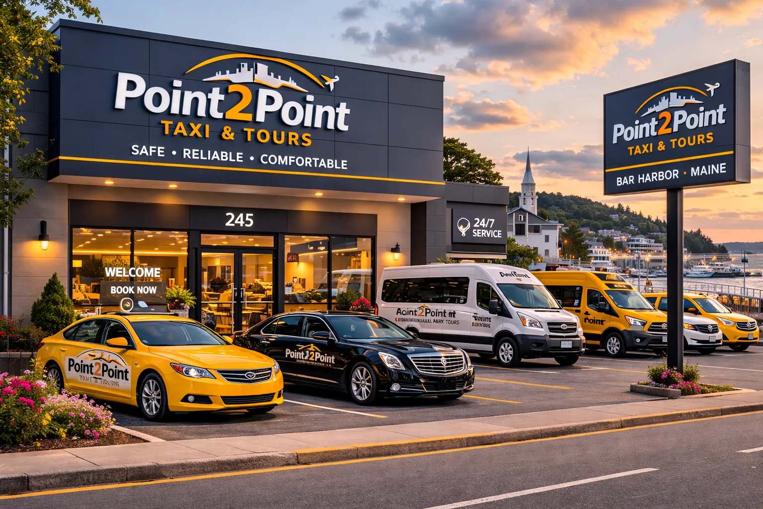 PointToPoint Taxi Bar Harbor Office