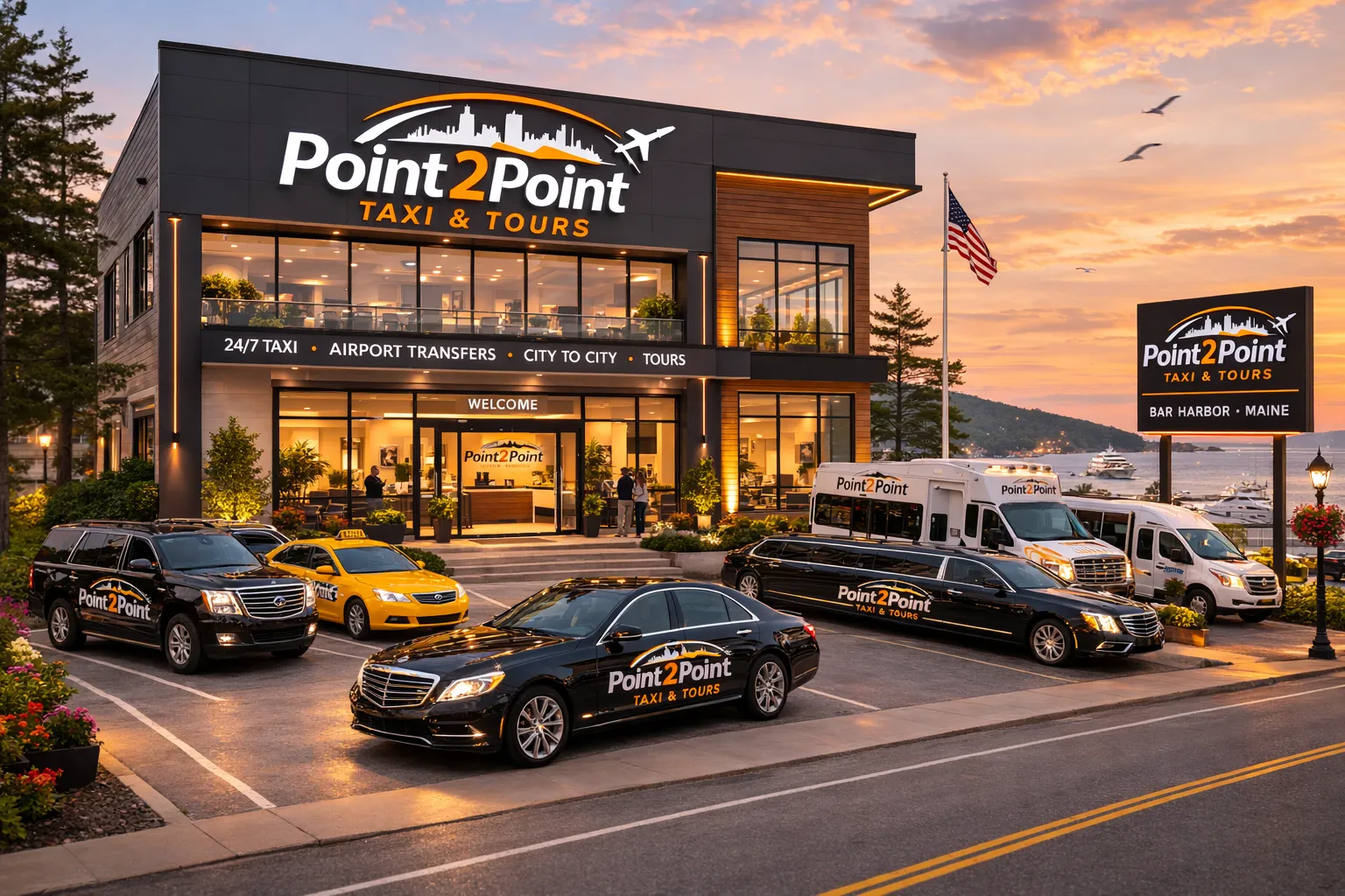 PointToPoint Taxi Dispatch Office Bar Harbor